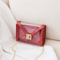 Transparent High-End Evening Clutch and Mini Bag