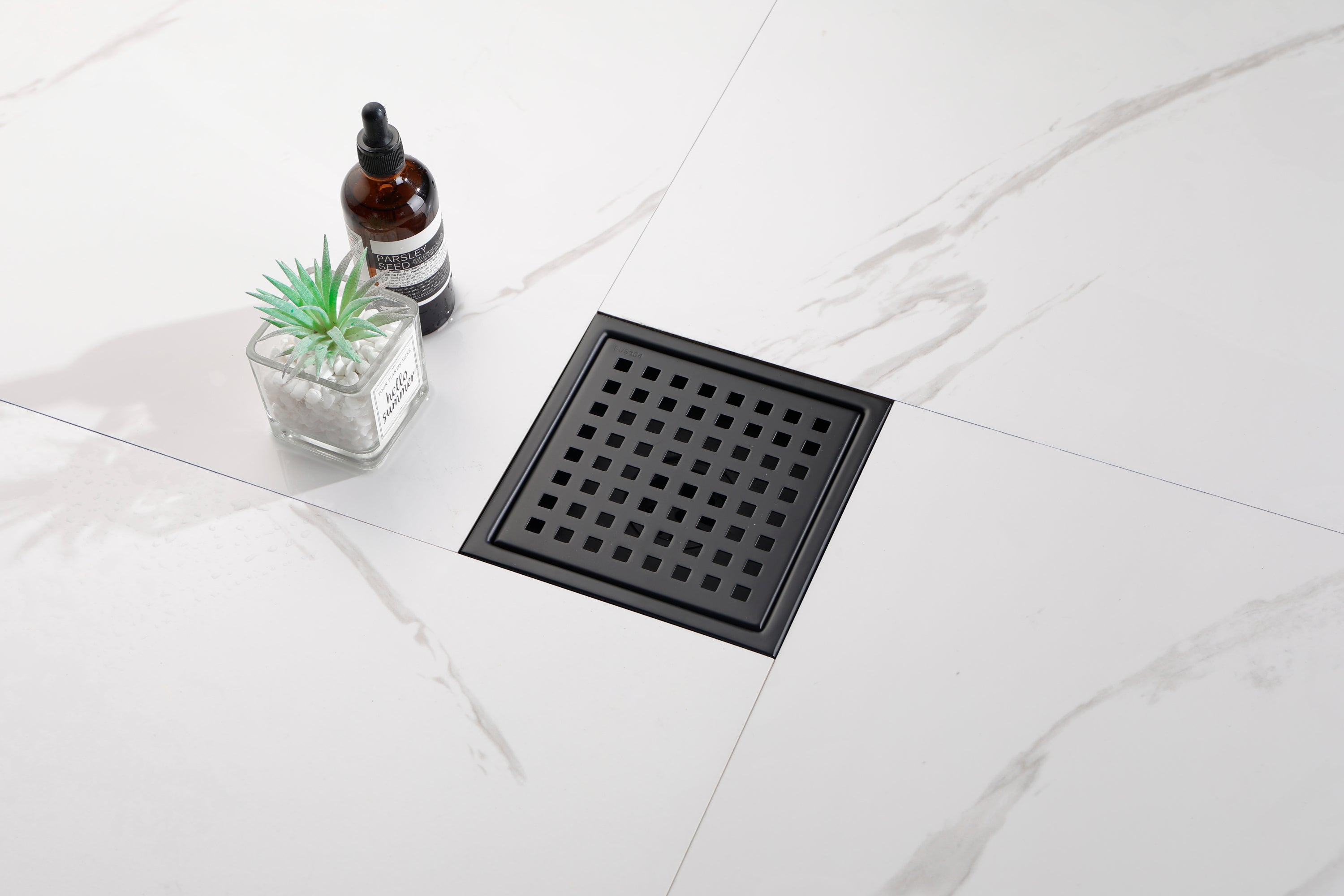 6 Inch Square Shower Floor Drain