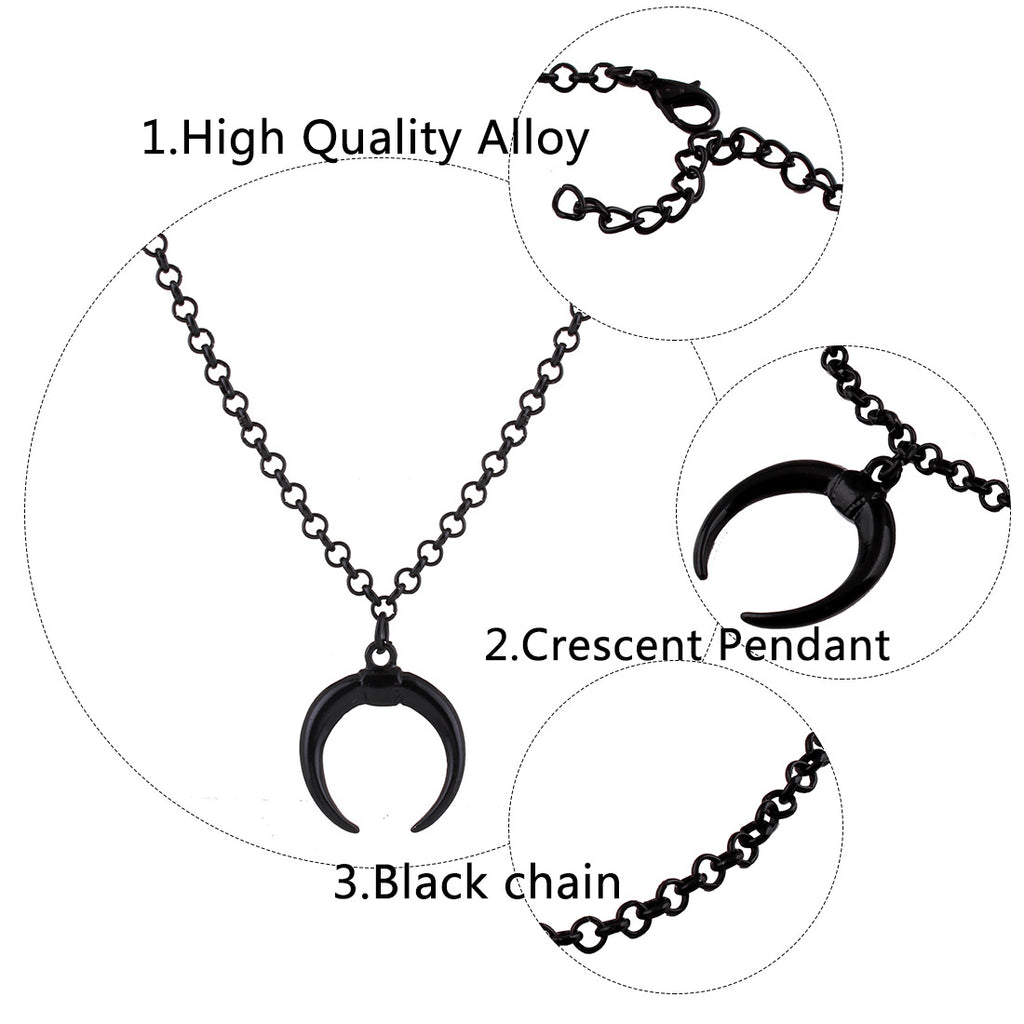 Stylish Crescent Moon Necklace for Everyday Wear