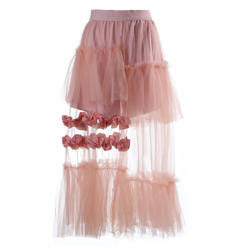 Super Fairyfresh Women's Casual Skirt in Solid Color