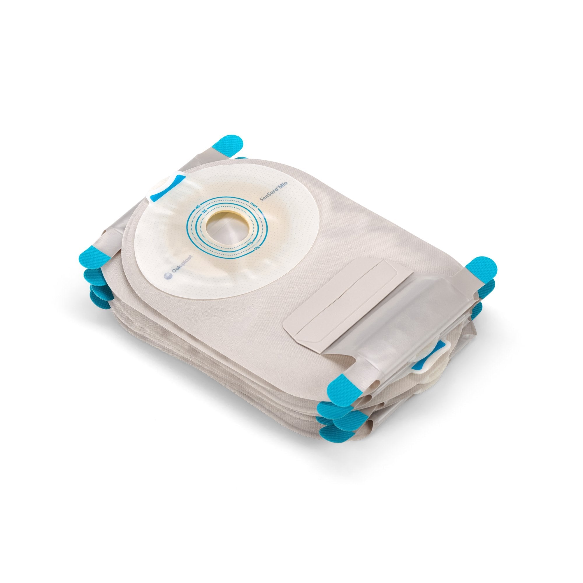 SenSura® Mio Flat 1-Piece Transparent Ostomy Pouch, 38mm Stoma 10491