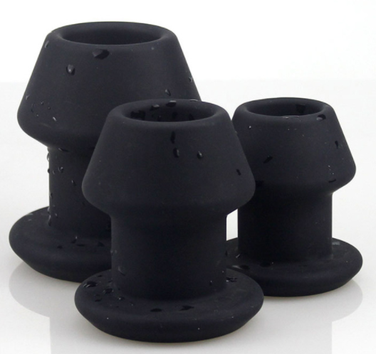 Silicone G-Spot Hollow Anal Plug for Pleasure