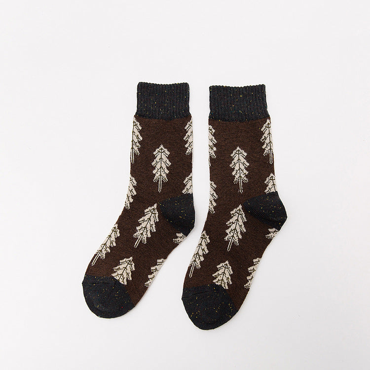 Thickened Wool Tube Socks for Women