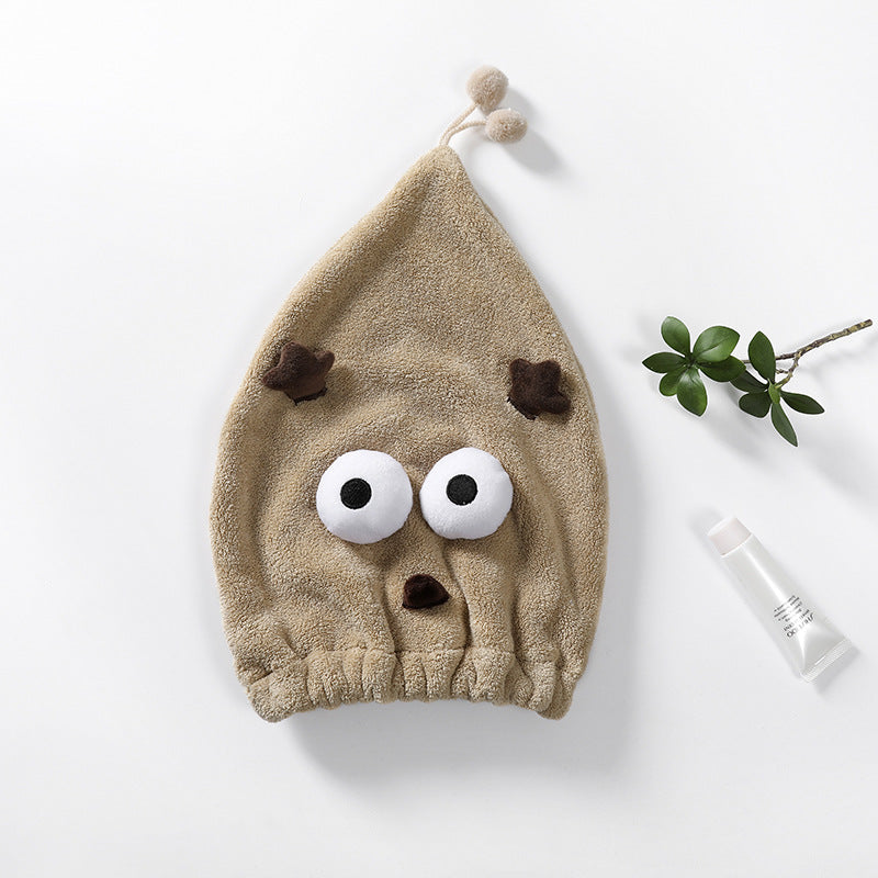 Cartoon Hair Dryer Hat for Women
