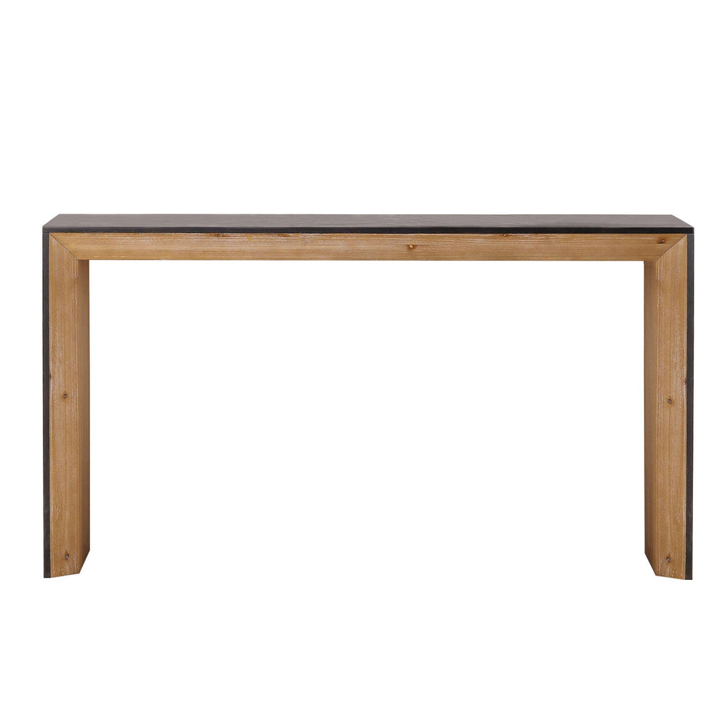 59in Modern Wood Console Table , Entryway Table, Sofa Table - Rustic & Contemporary Design