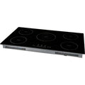 Electric Cooktop, 5 Burners, 36'' Induction Stove Top, Built-in Magnetic Cooktop 9200W, 9 Heating Level Multifunctional Burner, LED Touch Screen w/ Child Lock & Over-Temperature Protection
