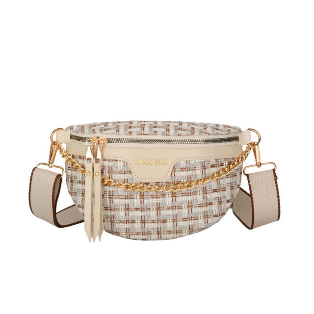 Knitted Waist Bags for Women - Crossbody and Fanny Packs