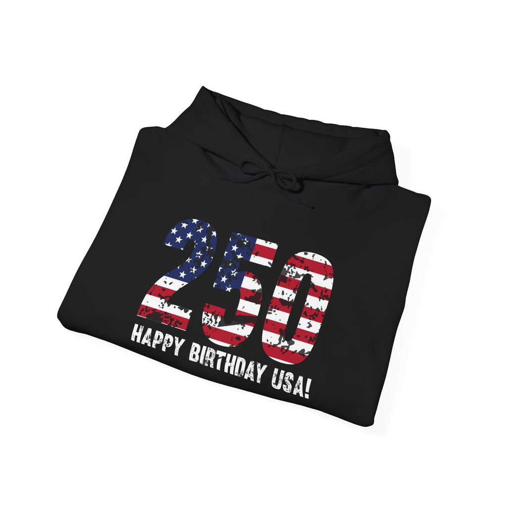America 250 – 250 Happy Birthday USA Patriotic Pullover