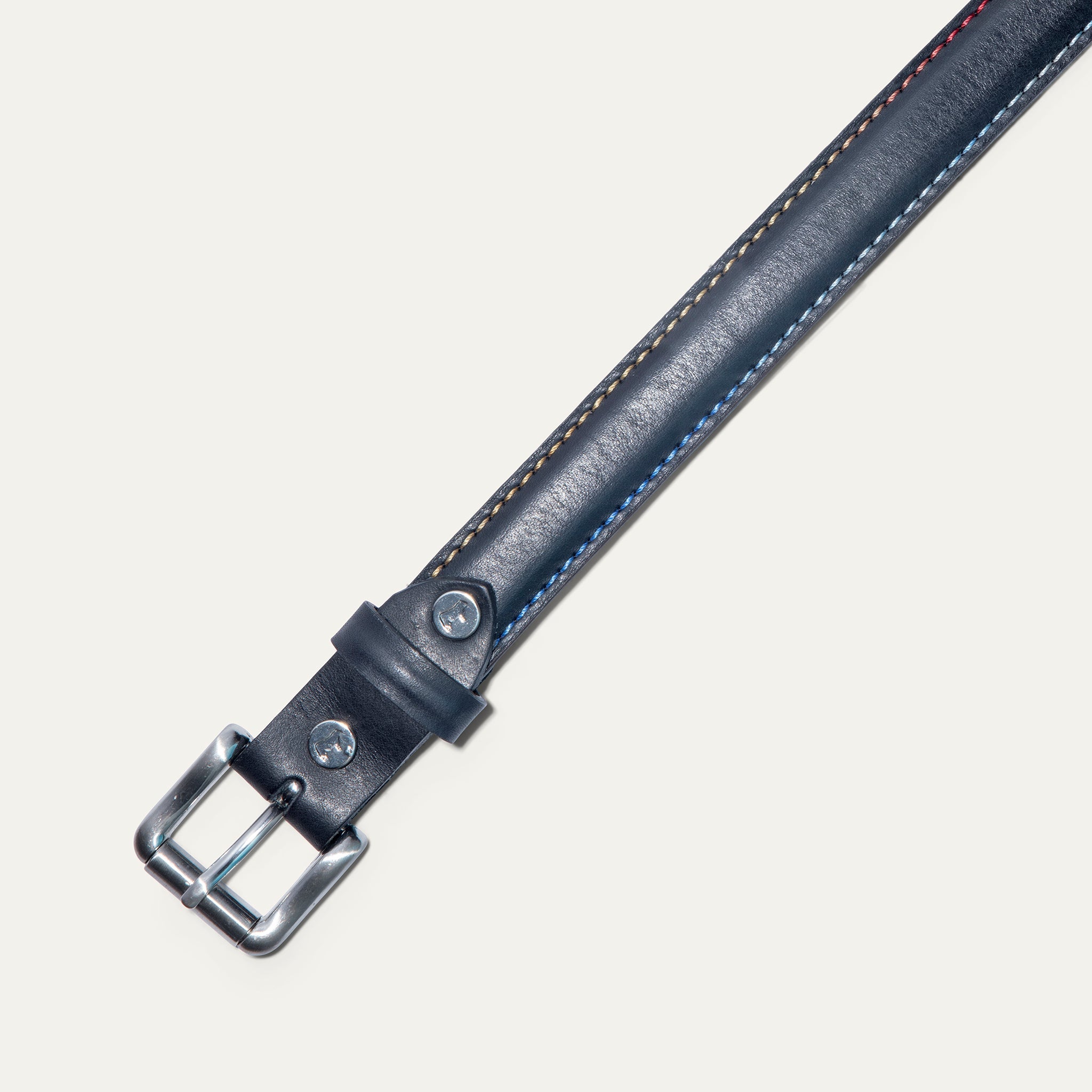 Rainbow Stitched Belt