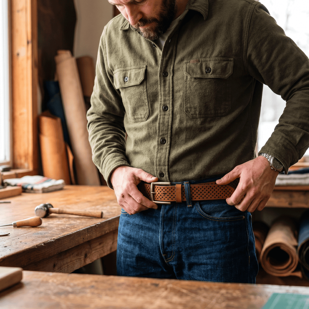 Star Perforated Belt