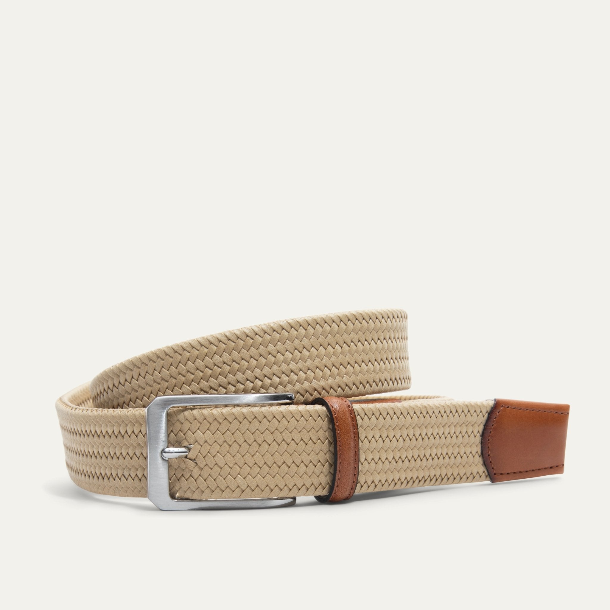 Tubular Italian Stretch Web Belt