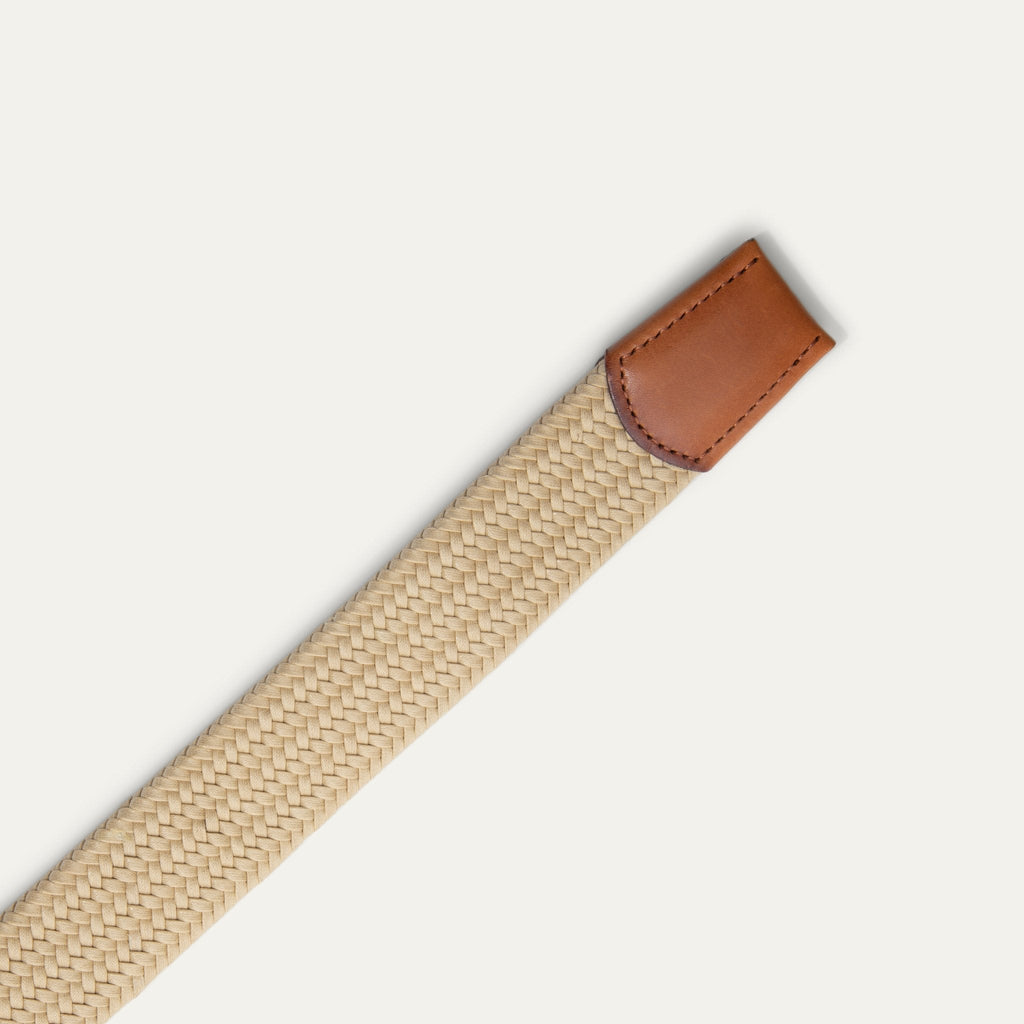 Tubular Italian Stretch Web Belt