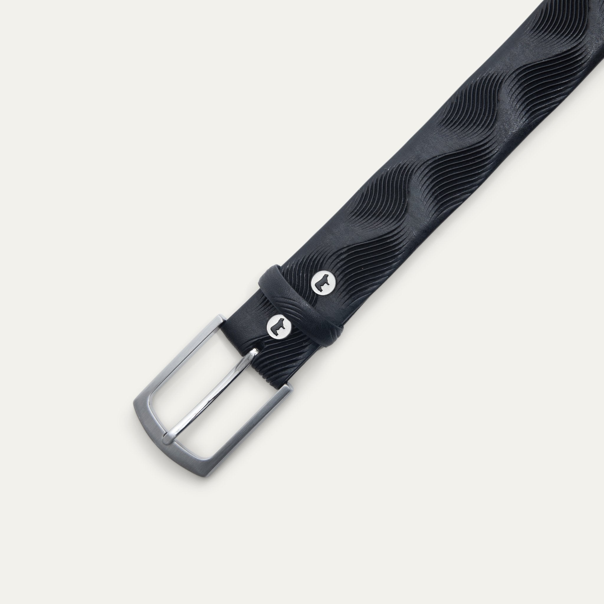 WAVE EMBOSSED BELT