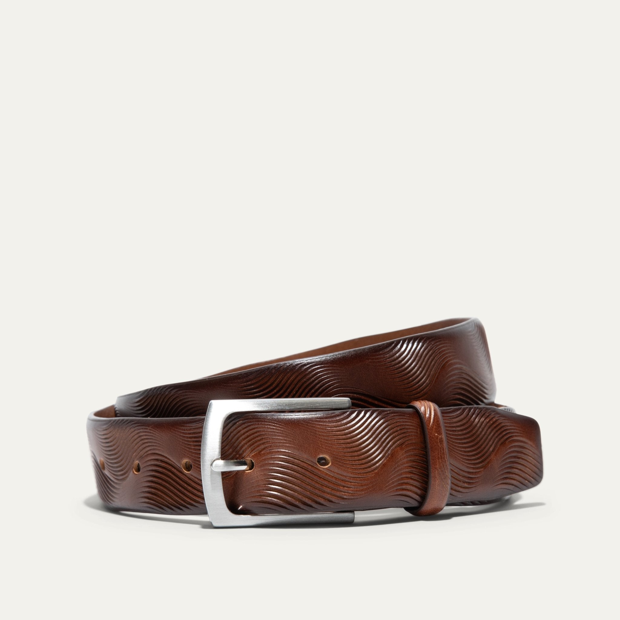 WAVE EMBOSSED BELT