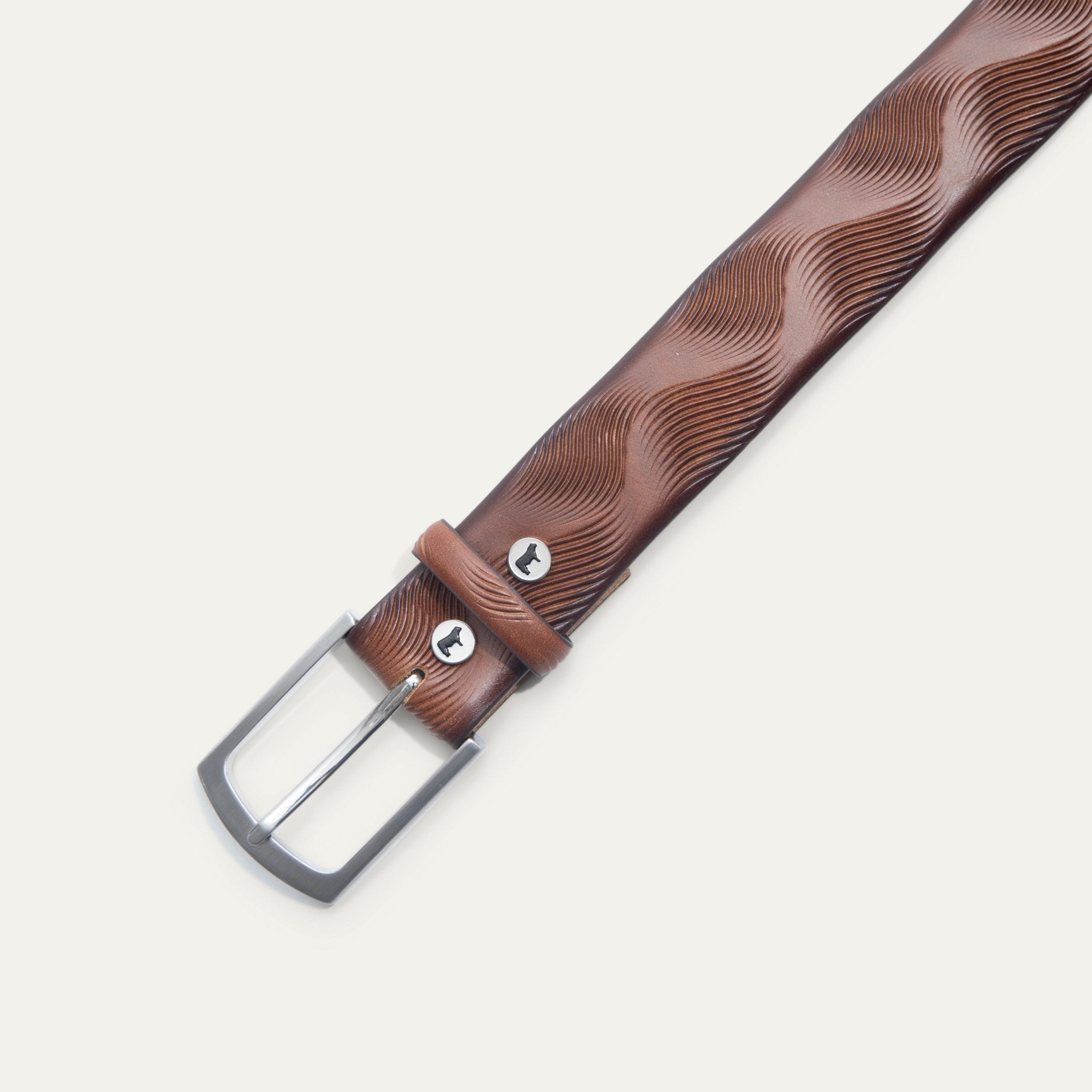 WAVE EMBOSSED BELT