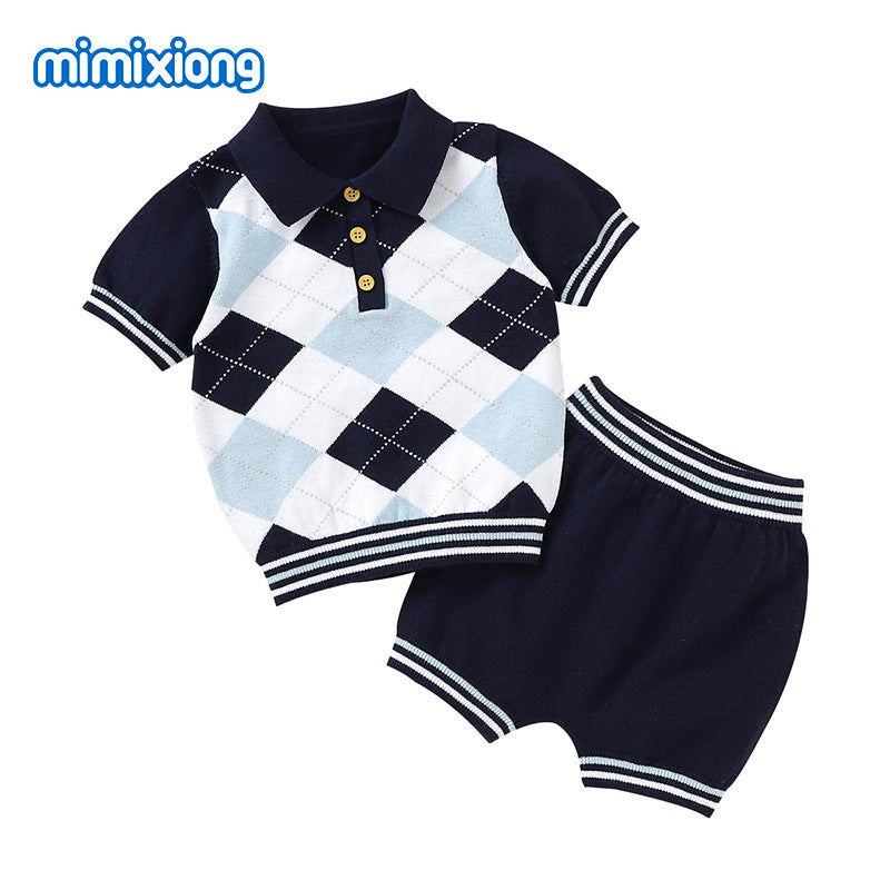 Terry Set - Baby British Style Cotton Short Sleeve (One Set)