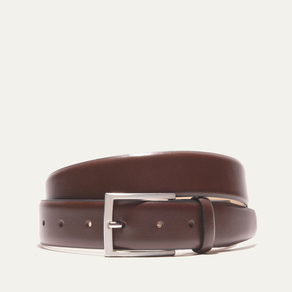 Glazed Calfskin Belt