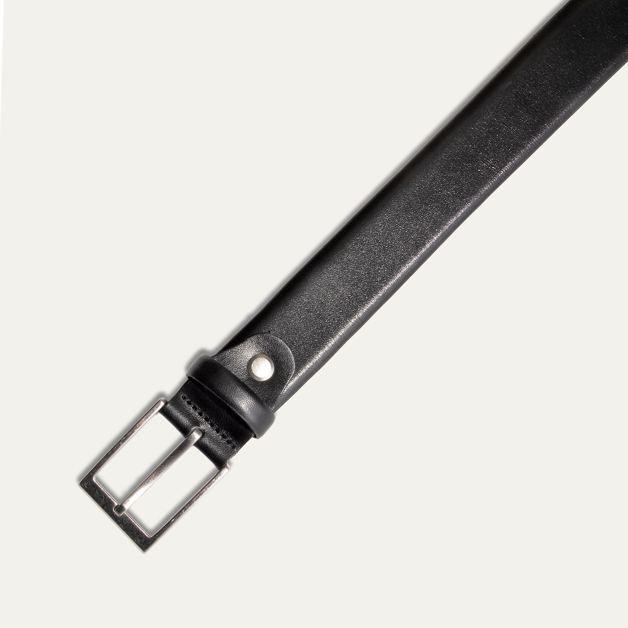 Glazed Calfskin Belt