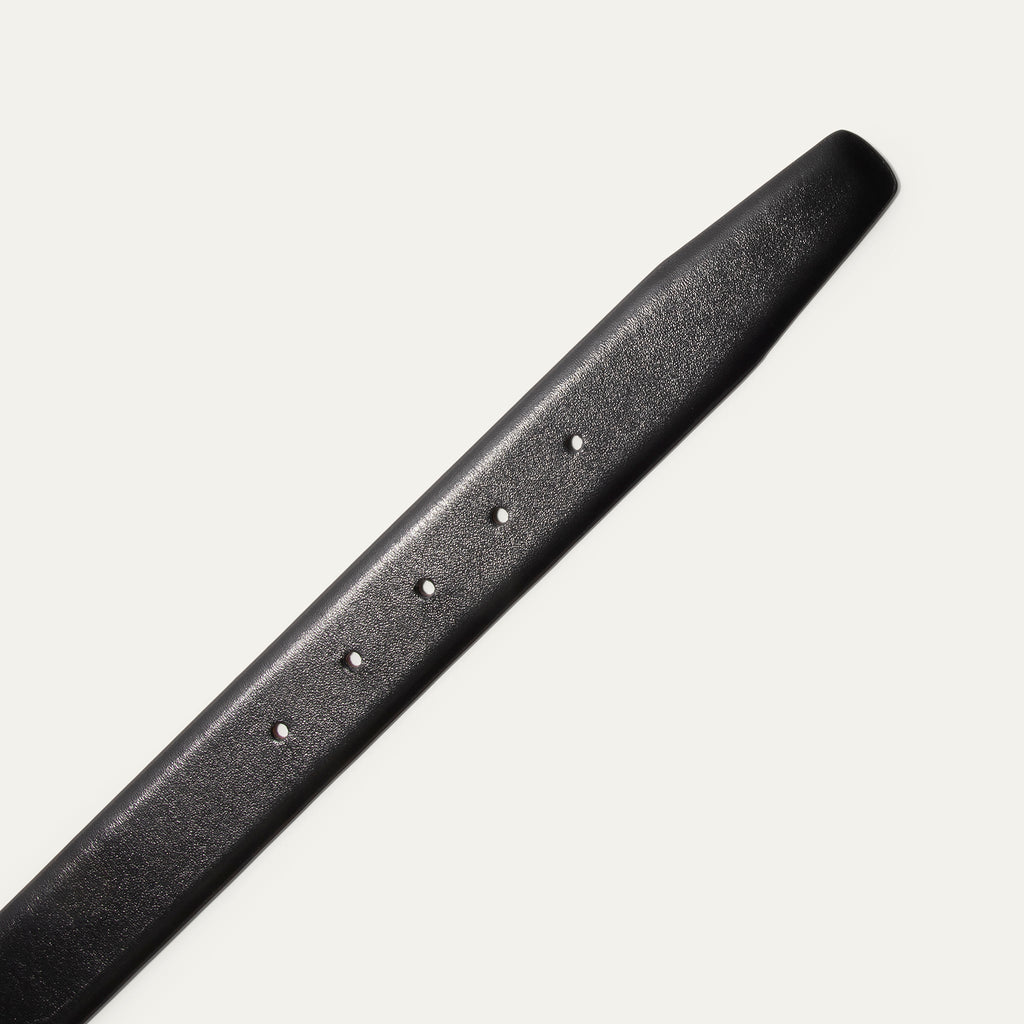 Glazed Calfskin Belt