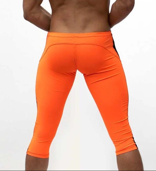 Men's Swim Shorts, Casual Loose 3/4 Pants, Fitness Shorts