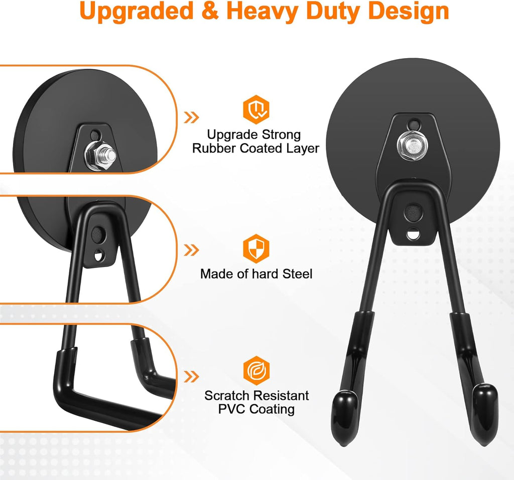Magnetic Pushback Utility Hooks (10lb) – Multi-Pack for Headsets & GroundComm X30 Cord