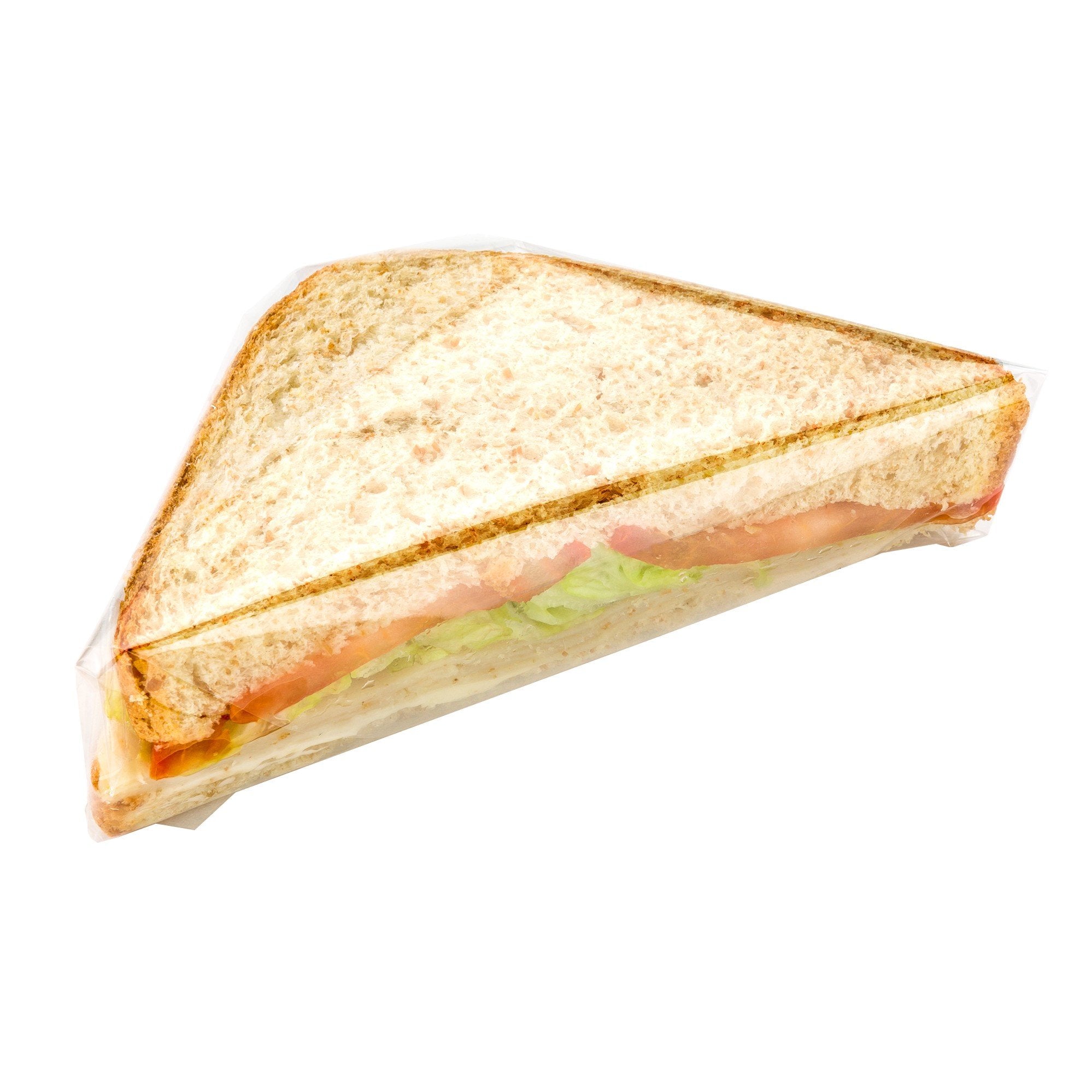 Restaurantware 9.75 Inch Plastic Food Wraps 100 Pre-Cut Plastic Food Sheets - High Clarity Heat Sealable Clear Plastic Food Wrapping Plastic Puncture-Resistant For Sandwiches Or Snacks