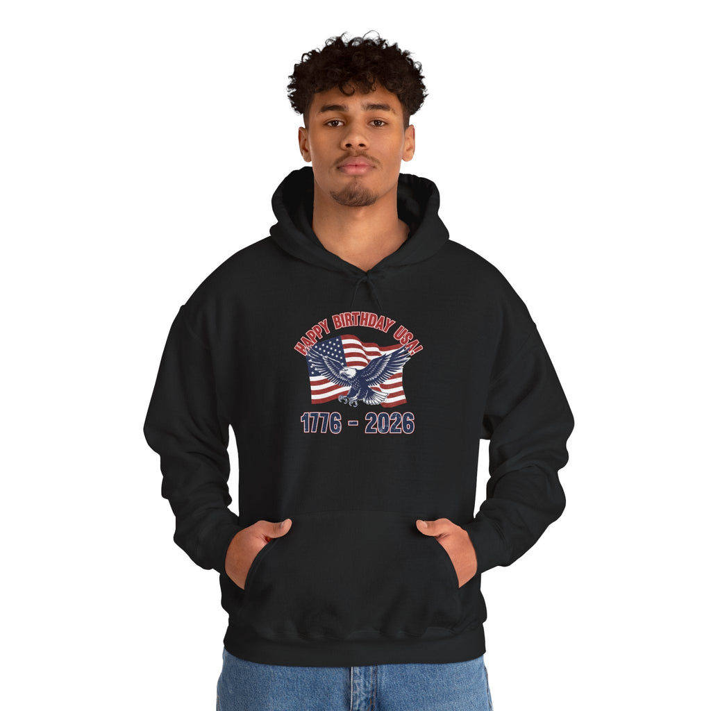 America 250 – 1776–2026 Patriotic Anniversary Pullover
