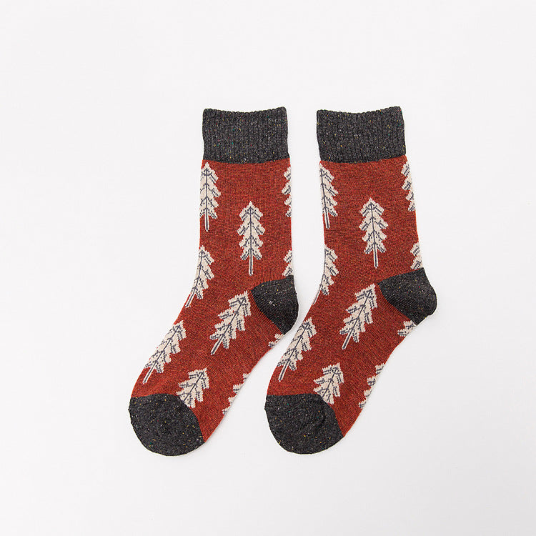 Thickened Wool Tube Socks for Women