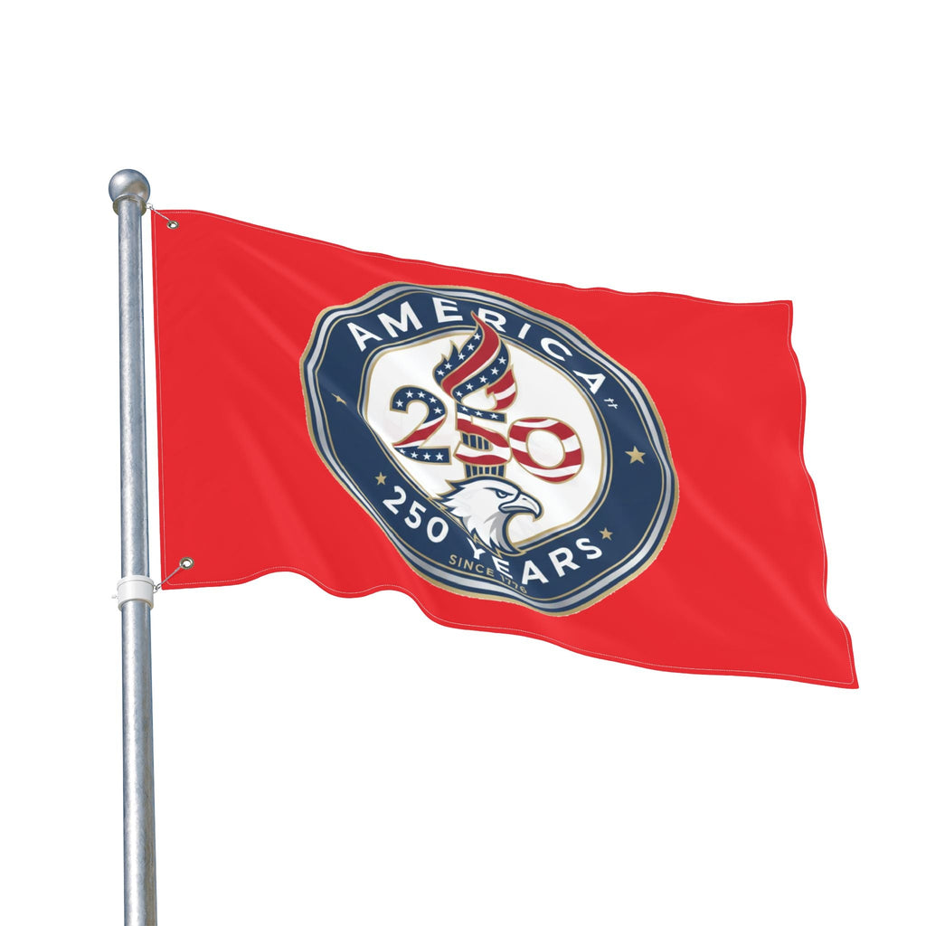America 250 Years Flag — Double-Sided Patriotic Outdoor Flag