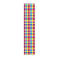 Bespattered Facade Rainbow Plaid Table Runner (2 sizes)