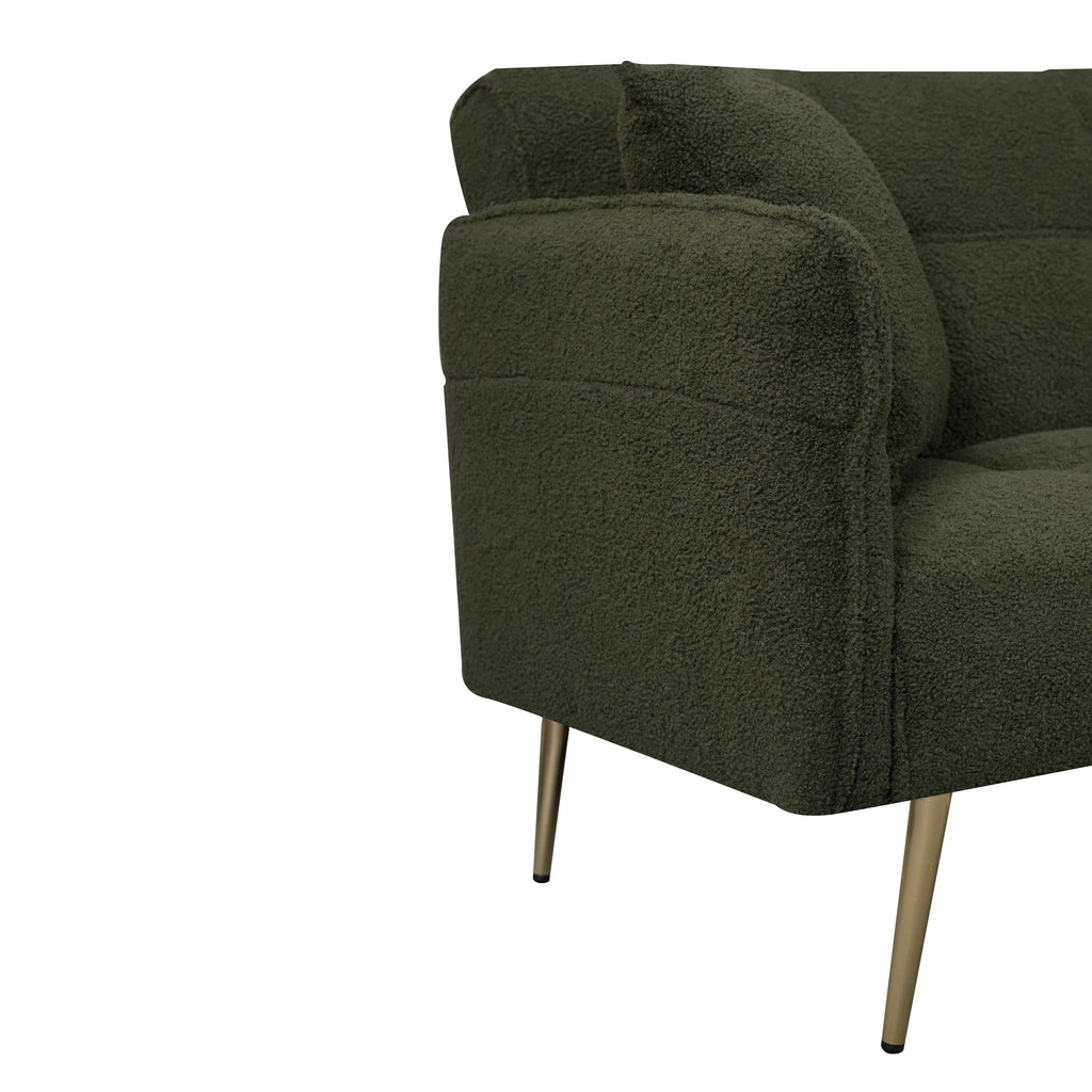 70.1 'futon sofa bed, convertible double sofa bed with folding armrests for living rooms and small Spaces