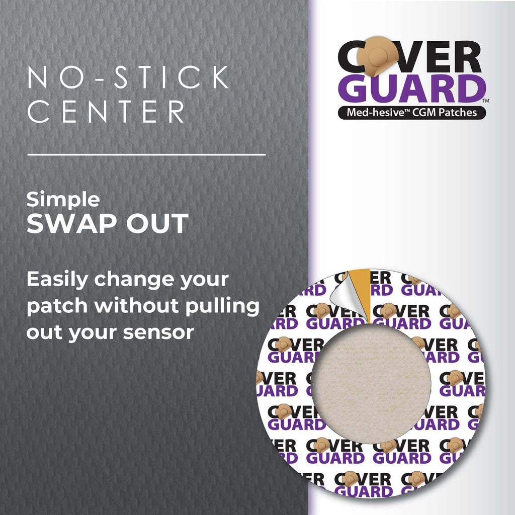 Sensor Overpatch CoverGuard Tan For Dexcom G7 Sensor 101-201T