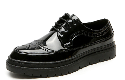 Chef Shoes, Casual Leather Work Shoes, Non-Slip Kitchen Footwear