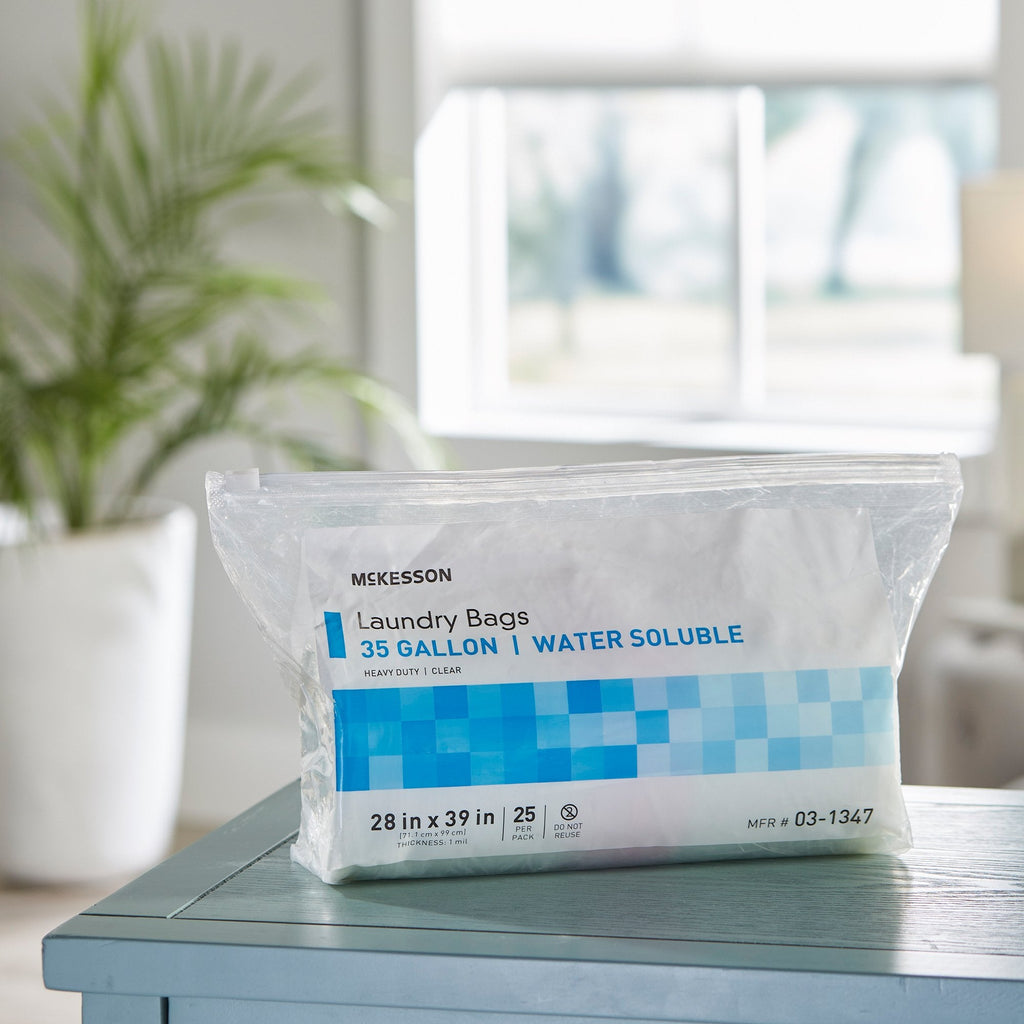 McKesson Water Soluble Laundry Bag, 30 – 35 gallon capacity 03-1347