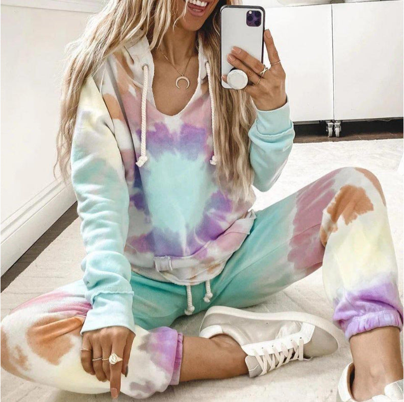 Women's Summer Two-Piece Loungewear Set (Long Sleeve)
