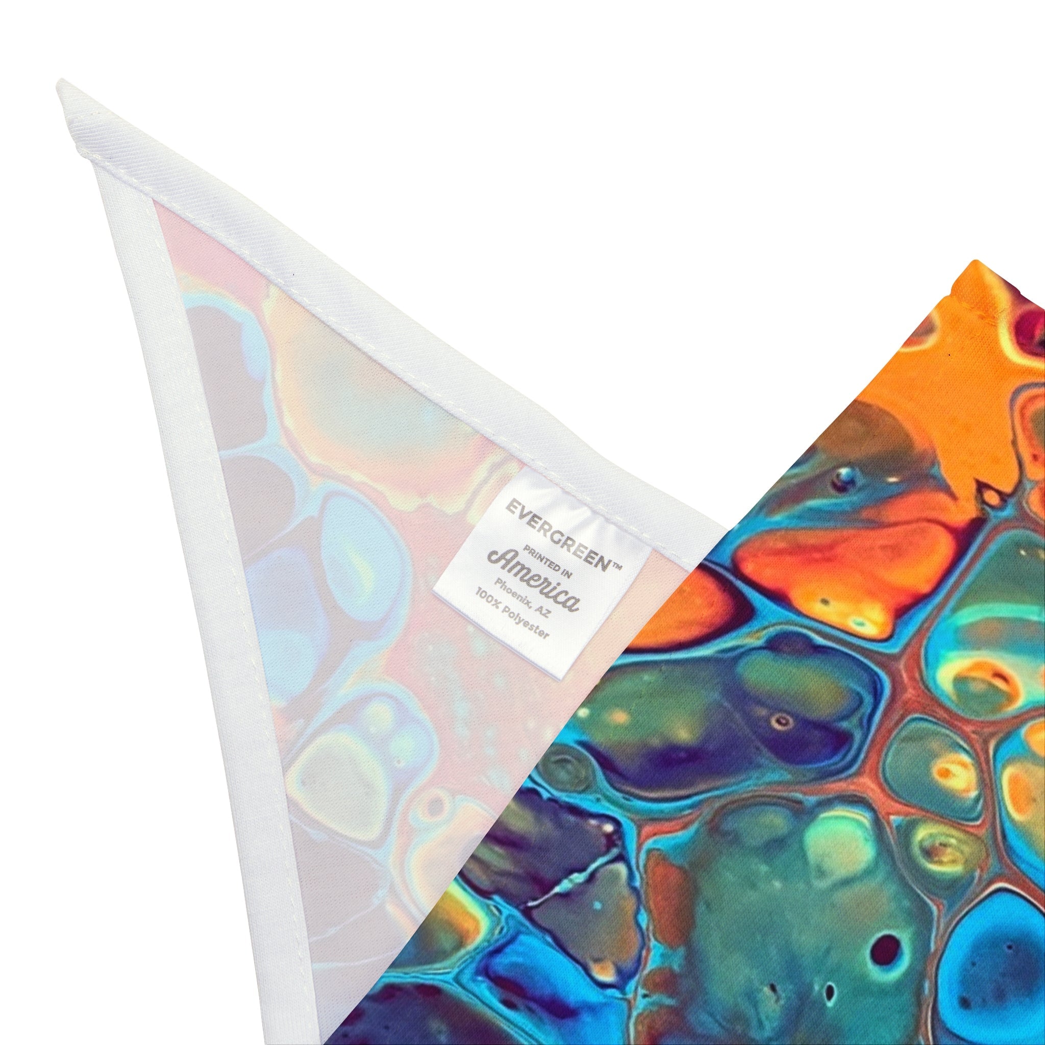 Bespattered Facade Intergalactic Rainbow Pet Bandana