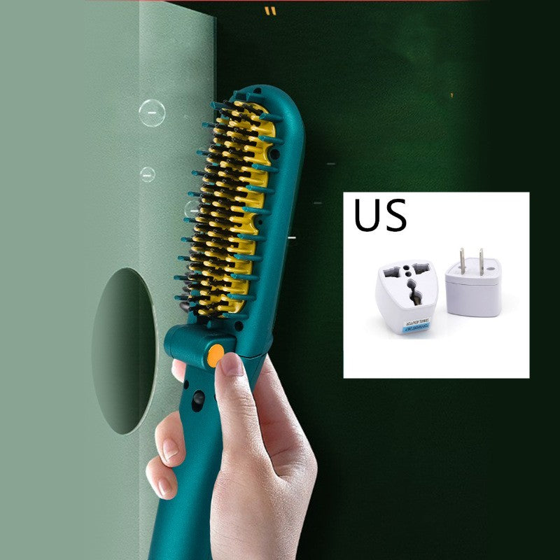 Dual Purpose Negative Ion Electric Hair Straightener Comb