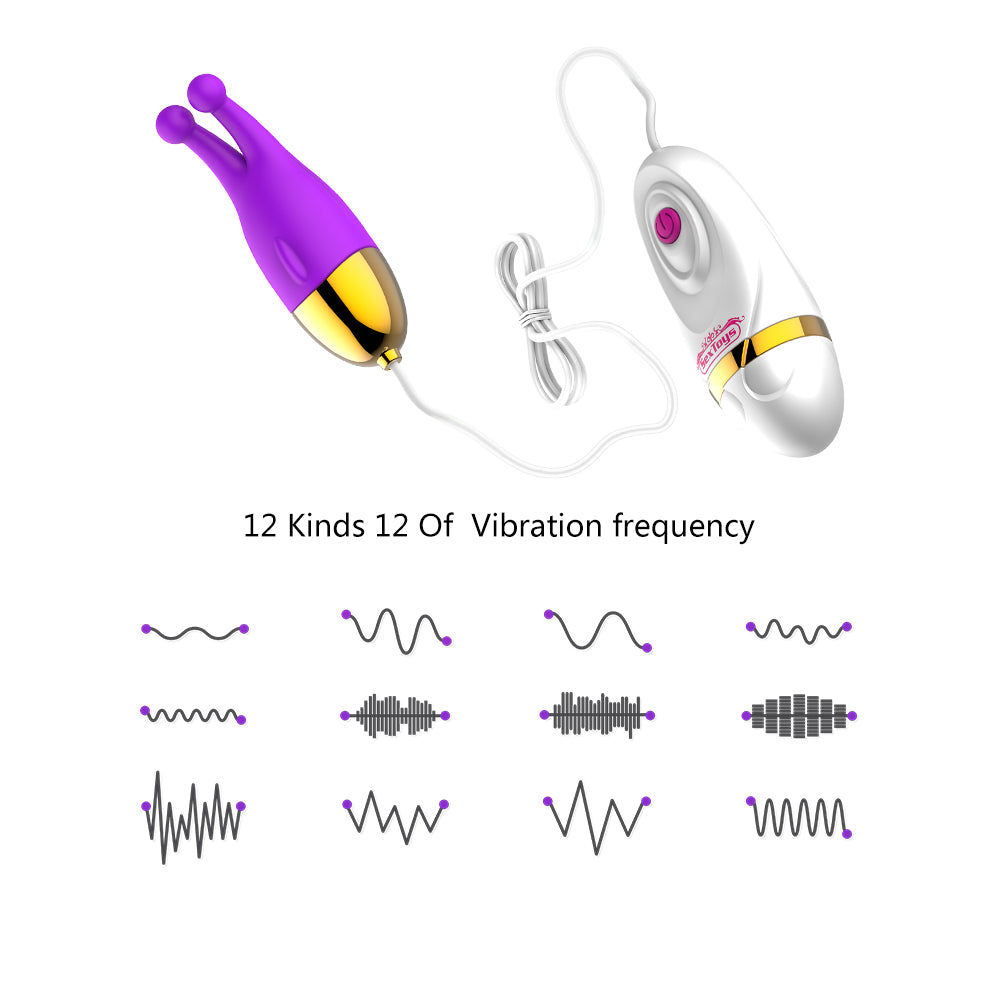 USB Rechargeable Silicone Vibrating Egg for Women