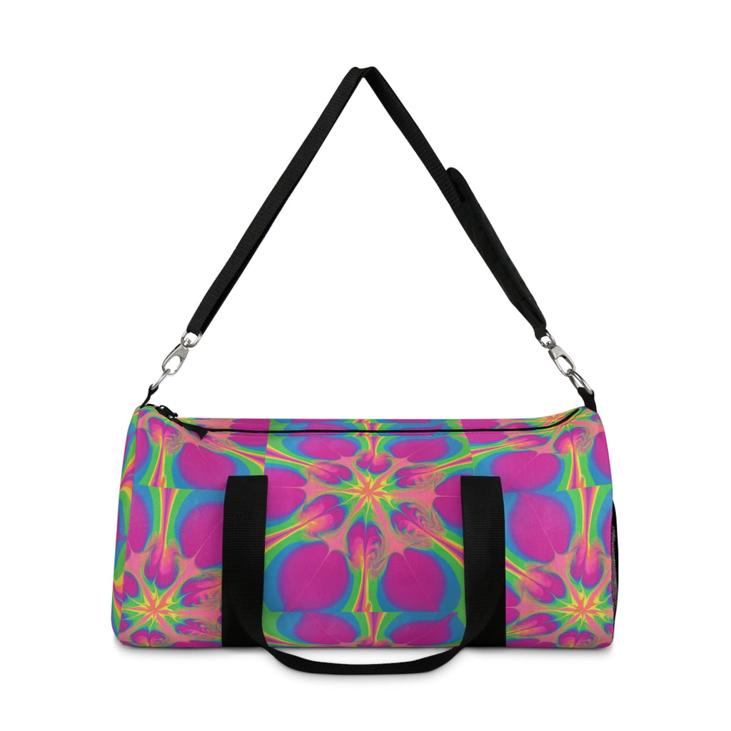 Bespattered Facade Flower Power Duffel Bag | 2 Sizes
