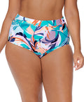 Raisins Curve Plus Size Printed Korakia Island Bikini, Size 18W