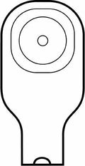 Premier™ Flextend™ 8642 1-Piece Beige Colostomy Pouch, Pre-cut to Fit 25mm Stoma 8642