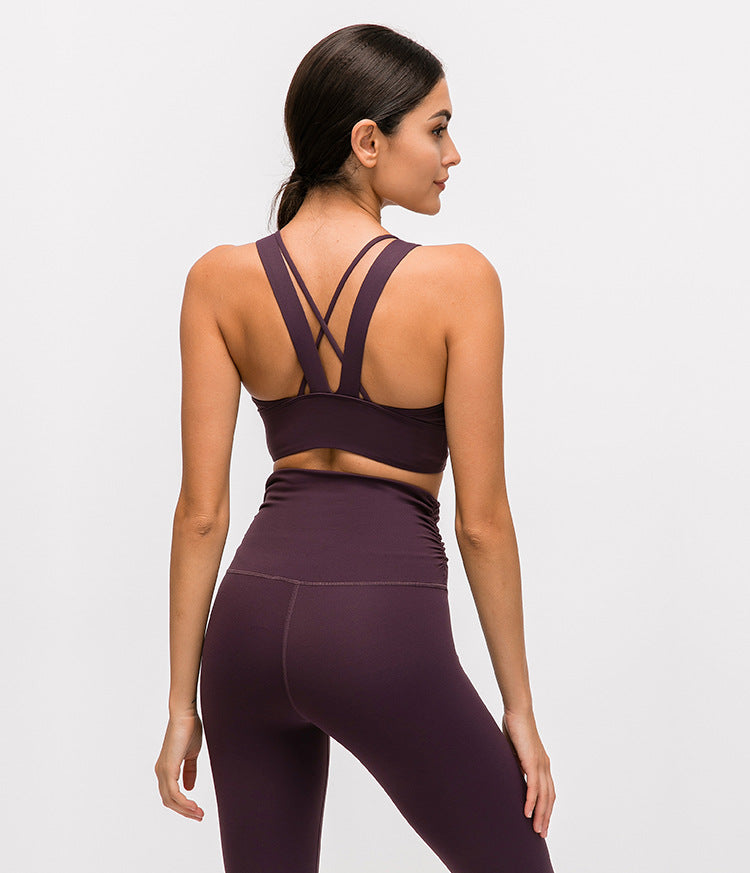 New Women's Sports Bra for Yoga and Fitness Training