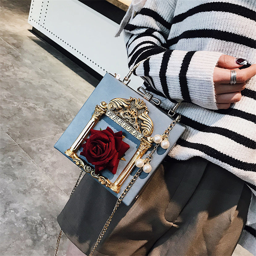 Luxury Fashion Flowers Crossbody Bags for Women