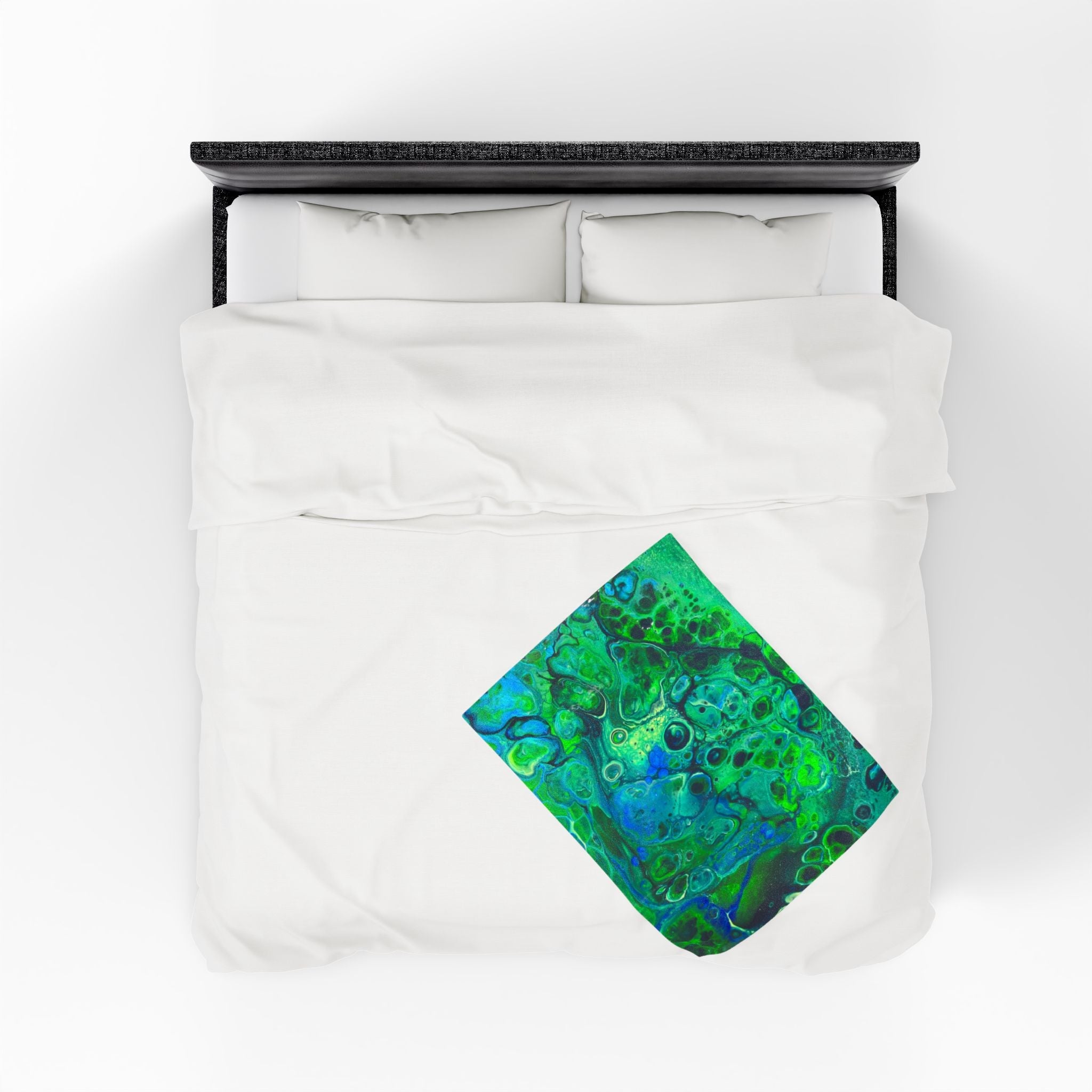 Bespattered Facade Radioactive Velveteen Plush Blanket | 3 Sizes