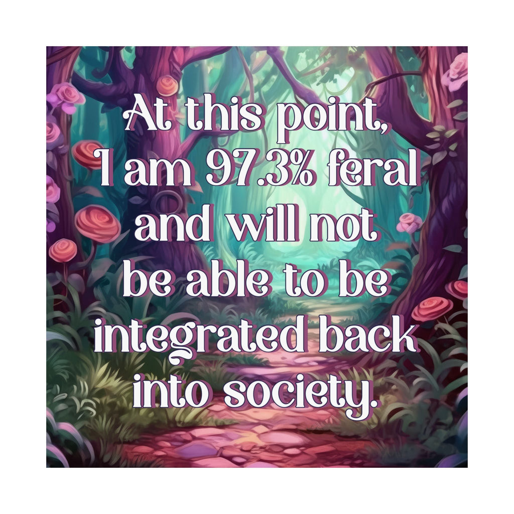 Bespattered Facade "97.3% Feral" Giclée Archival Matte Paper Prints