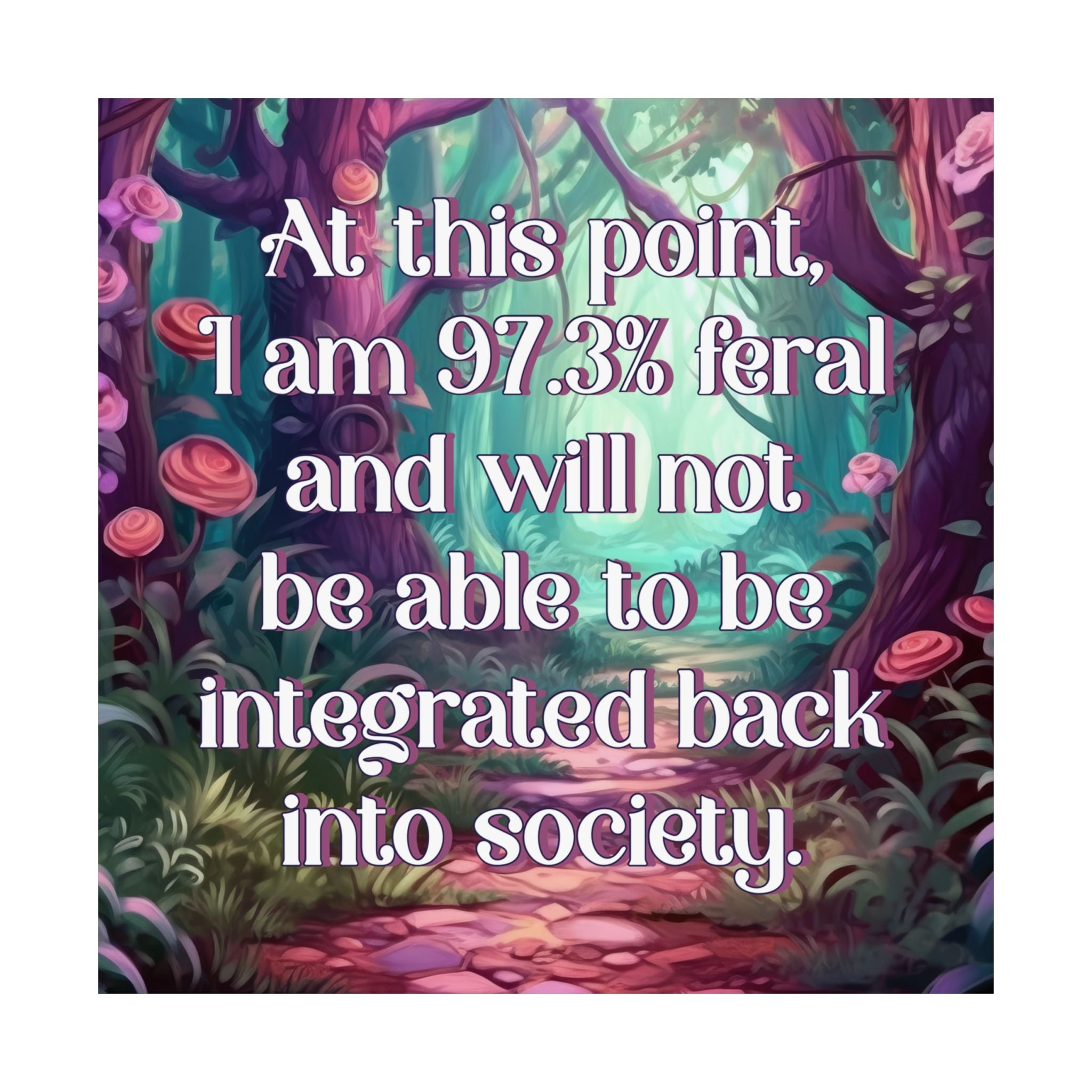 Bespattered Facade "97.3% Feral" Giclée Archival Matte Paper Prints