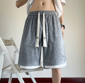Men's Summer Loose Tencel Straight Casual Shorts