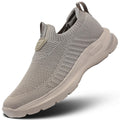 Wrezatro Mens Lightweight Athletic Running Walking Gym Shoes Casual Sports Comfortable Shoes Fashion Sneakers Travel Work Shoes Khaki