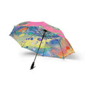 Unicorn Pastel Rainbow Foldable Umbrella — Compact Semi-Automatic Rain Parasol