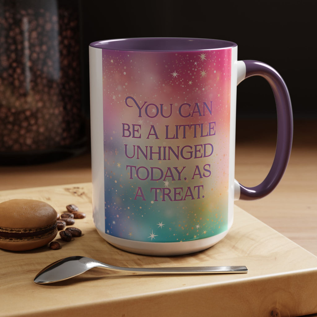 Bespattered Facade Treat Yourself Pastel Rainbow Mug | Three Colors | 11oz or 15oz